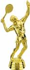 5 1/2" Male Tennis Gold Trophy Figure