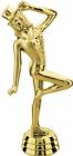 Gold 5 1/2" Dancer Trophy Figure