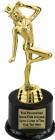 7 1/2" Dancer Trophy Kit with Pedestal Base