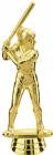 6" Female Softball Gold Trophy Figure