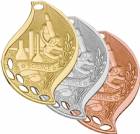 2 1/4" Science Flame Series Medal