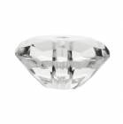 Clear Diamond Gem Trophy Riser 2 5/8" x 1 3/8"