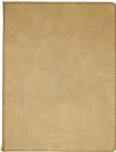 9 1/2" x 12" Light Brown Leatherette Portfolio with Notepad