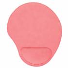 Pink Leatherette Mouse Pad