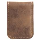 Rustic & Gold Leatherette Money Clip