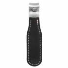 Black & Gold Leatherette Nail Clipper