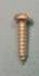3/8" Gold Slotted Screw
