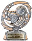 6 1/2" Basketball Hurricane Award