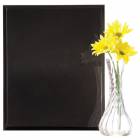 12" x 15" High Gloss Black Finish Plaque Blank