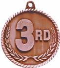 High Relief 3rd Place Award Medal