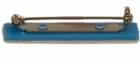 1 1/2" Blue Side Opening Bar Pin with Adhesive