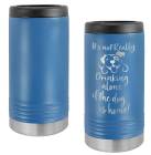 Royal Blue Polar Camel Vacuum Insulated Slim Can Beverage Holder