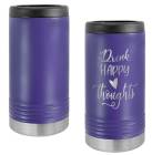 Purple Polar Camel Vacuum Insulated Slim Can Beverage Holder