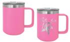 Pink 15oz Polar Camel Vacuum Insulated Travel Mug with Slider Lid