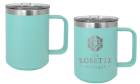 Teal 15oz Polar Camel Vacuum Insulated Travel Mug with Slider Lid