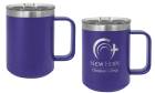 Purple 15oz Polar Camel Vacuum Insulated Travel Mug with Slider Lid