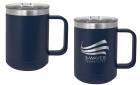 Navy Blue 15oz Polar Camel Vacuum Insulated Travel Mug with Slider Lid