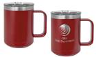 Maroon 15oz Polar Camel Vacuum Insulated Travel Mug with Slider Lid