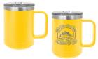 Yellow 15oz Polar Camel Vacuum Insulated Travel Mug with Slider Lid