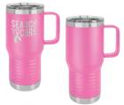 Pink 20oz Polar Camel Vacuum Insulated Travel Mug with Slider Lid