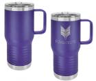 Purple 20oz Polar Camel Vacuum Insulated Travel Mug with Slider Lid