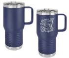 Navy Blue 20oz Polar Camel Vacuum Insulated Travel Mug with Slider Lid