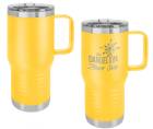 Yellow 20oz Polar Camel Vacuum Insulated Travel Mug with Slider Lid