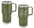 Olive Green 20oz Polar Camel Vacuum Insulated Travel Mug with Slider Lid