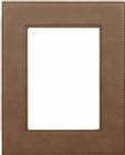 5" x 7" Dark Brown Leatherette Picture Frame