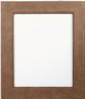 8" x 10" Dark Brown Leatherette Picture Frame