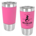 Pink/Black 20oz Polar Camel Vacuum Insulated Tumbler with Silicone Grip
