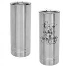 Stainless Steel 22oz Polar Camel Skinny Vacuum Insulated Tumbler