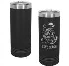 Black 22oz Polar Camel Skinny Vacuum Insulated Tumbler