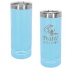 Light Blue 22oz Polar Camel Skinny Vacuum Insulated Tumbler