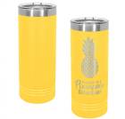 Yellow 22oz Polar Camel Skinny Vacuum Insulated Tumbler