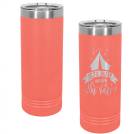 Coral 22oz Polar Camel Skinny Vacuum Insulated Tumbler