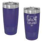 Purple 20oz Polar Camel Vacuum Insulated Tumbler with Slider Lid