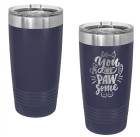 Navy Blue 20oz Polar Camel Vacuum Insulated Tumbler with Slider Lid