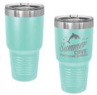 Teal 30oz Polar Camel Vacuum Insulated Tumbler with Slider Lid