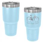 Light Blue 30oz Polar Camel Vacuum Insulated Tumbler with Slider Lid