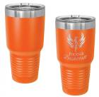 Orange 30oz Polar Camel Vacuum Insulated Tumbler with Slider Lid