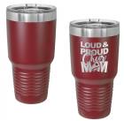 Maroon 30oz Polar Camel Vacuum Insulated Tumbler with Slider Lid