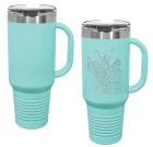 Teal 40oz Polar Camel Vacuum Insulated Travel Mug with Straw