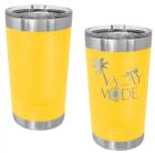 Yellow 16oz Polar Camel Vacuum Insulated Pint with Slider Lid