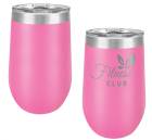 Pink 16oz Stemless Polar Camel Vacuum Insulated Tumbler