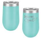 Teal 16oz Stemless Polar Camel Vacuum Insulated Tumbler