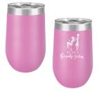 Light Purple 16oz Stemless Polar Camel Vacuum Insulated Tumbler