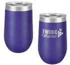 Purple 16oz Stemless Polar Camel Vacuum Insulated Tumbler