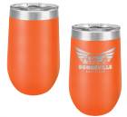 Orange 16oz Stemless Polar Camel Vacuum Insulated Tumbler