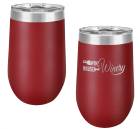 Maroon 16oz Stemless Polar Camel Vacuum Insulated Tumbler